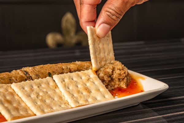 Boudin Link with Cracker