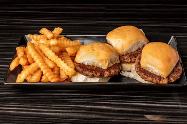 Vegan Sliders With Fries