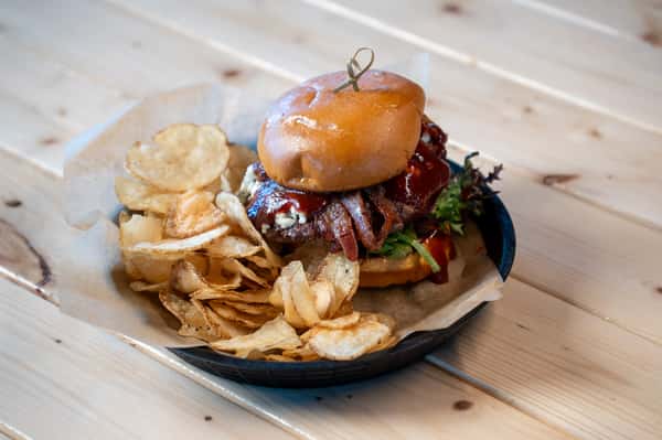 BBQ Bacon Blue Burger