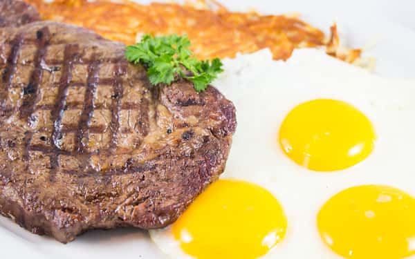 STEAK & EGGS