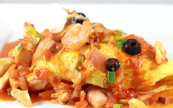 SEAFOOD OMELETTE