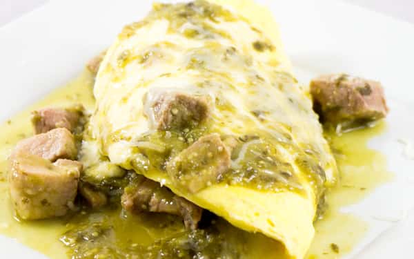 CHILE VERDE OMELETTE
