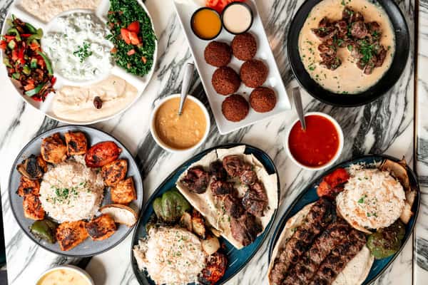 table of food