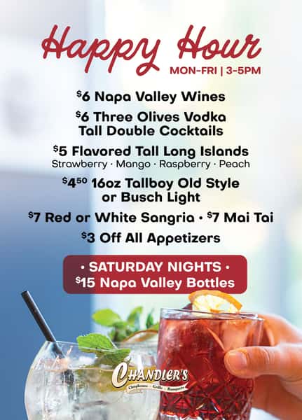 Happy Hour at Chandlers