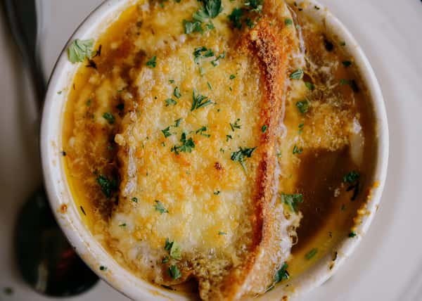 Baked French Vidalia Onion Soup