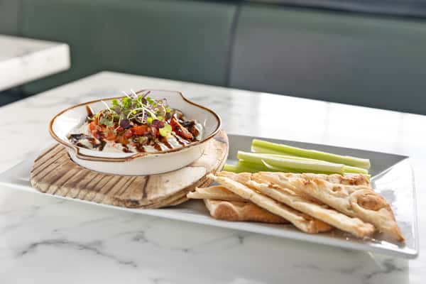 Bruschetta Whipped Feta Dip