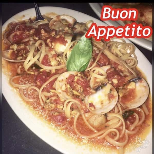 clam pasta "buon appetito"