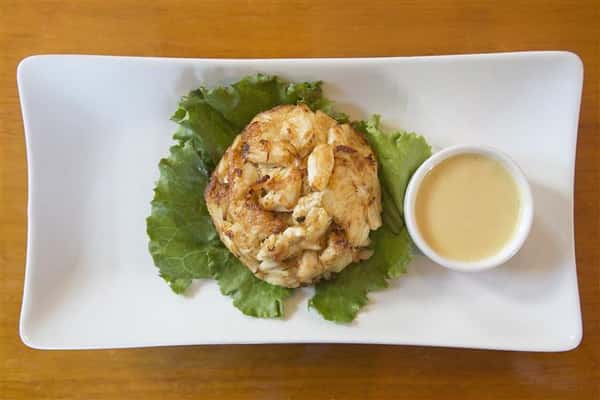 1/4 LB of jumbo lump crab meat mixed in our special blend of seasoning