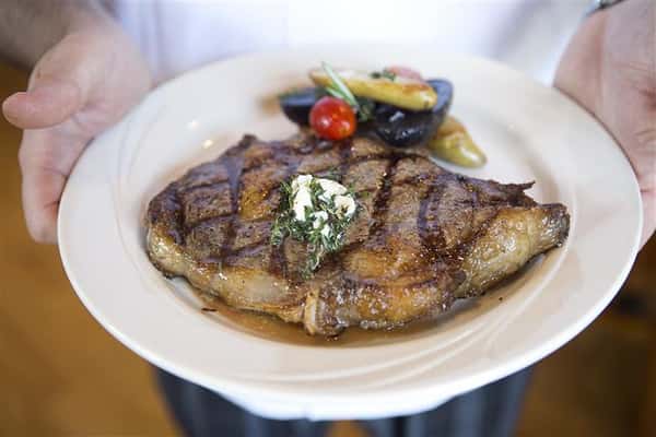 NY Strip Steak, Certified Angus Beef...Marbled, tender & flavorful.