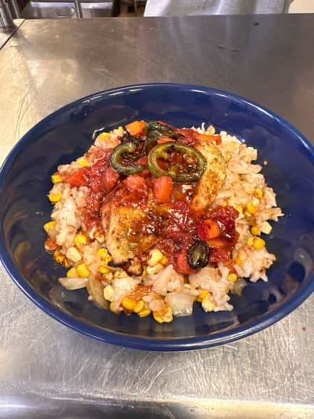 Peach Caribbean Chicken