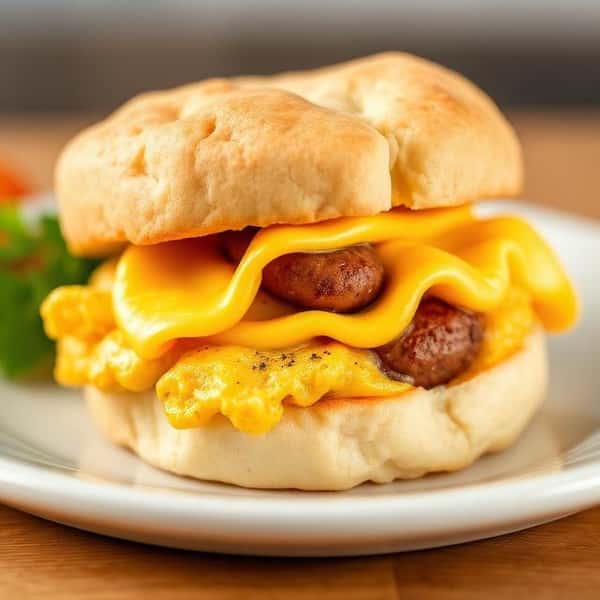 Conecuh, Egg, & Cheese Biscuit