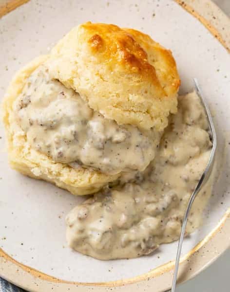 Side Biscuit + Sausage Gravy