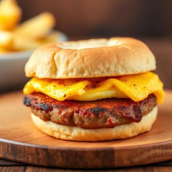 Sausage & Egg Biscuit