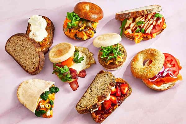 Build Your Own Breakfast Sandwich