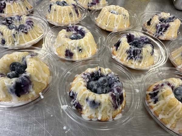 Lemon Blueberry Bundt Cake