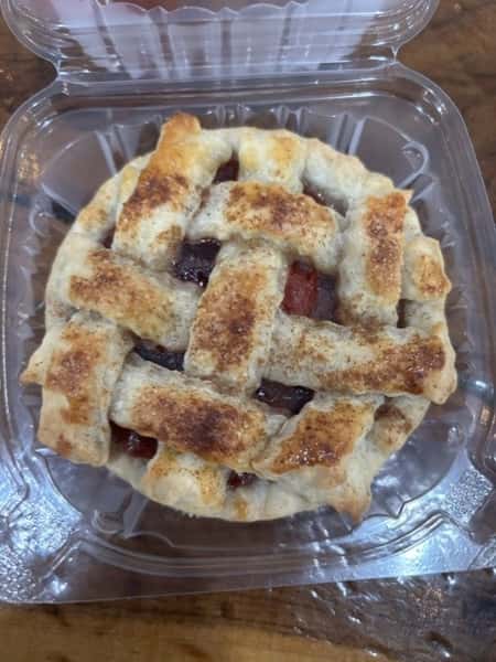 Mini Peach Pie