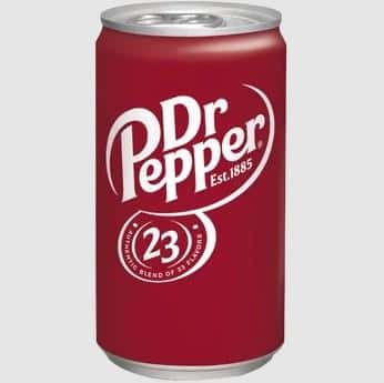 Mini Dr Pepper