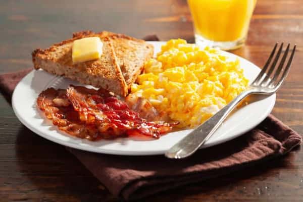 Kids Scrambled Egg Breakfast