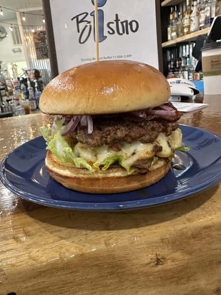 Bacon Mushroom Swiss Burger