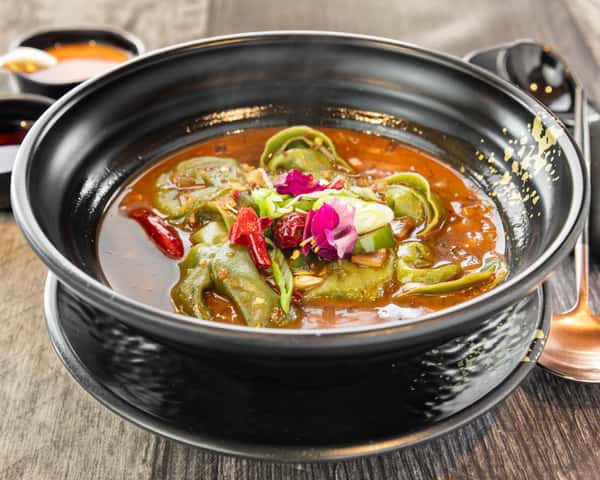 Vegan Spicy Won Ton
