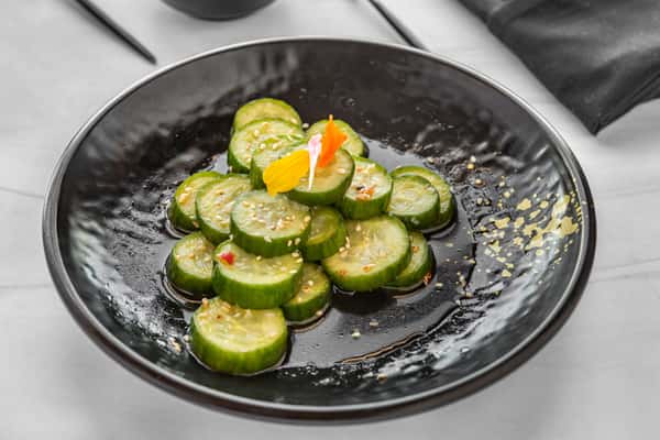 Garlic Cucumber Salad