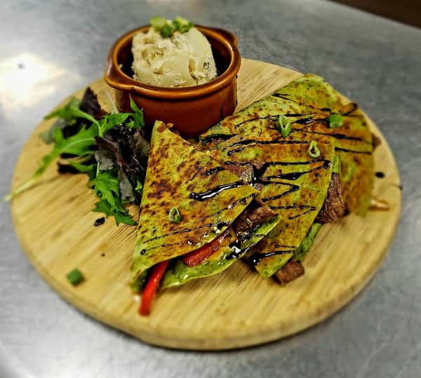 chef mikes special quesadilla