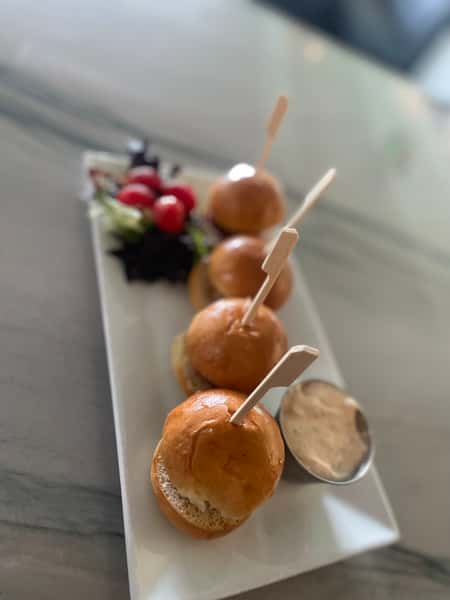 Crispy Crab Ball Sliders