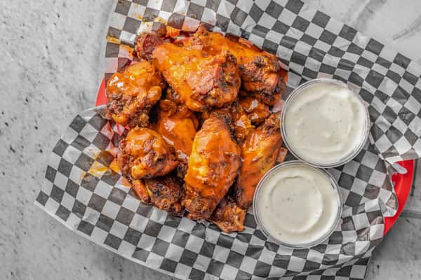 Boneless and Bone-in Wings (20 Pieces)