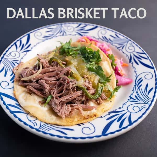 Dallas Brisket Taco