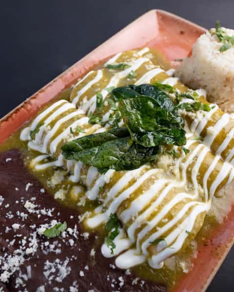 Spinach Enchiladas