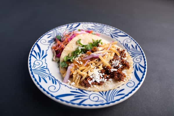 One Chorizo and Potato Taco