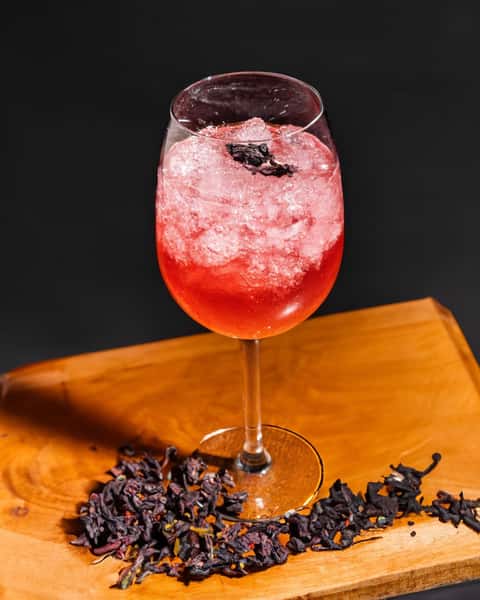 RED LULU cocktail at Cantina Lime