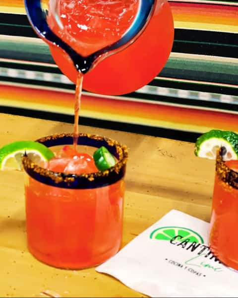 Half off pitchers of margaritas
