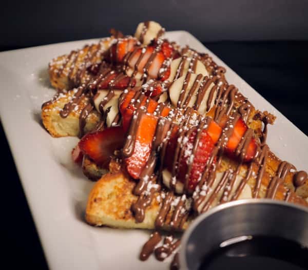 Nutella Banana strawberry French Toast