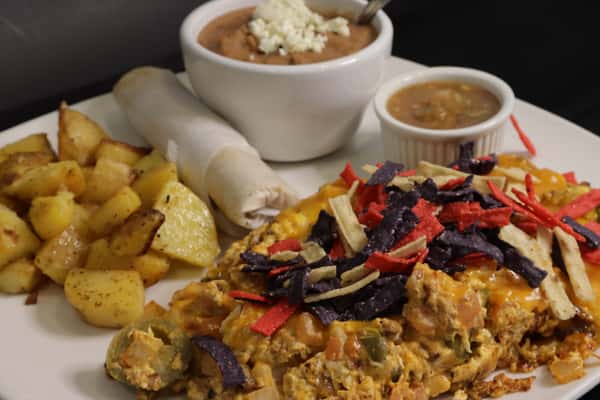 Migas with Chorizo
