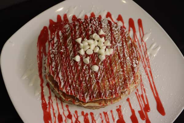 White Chocolate Pancakes
