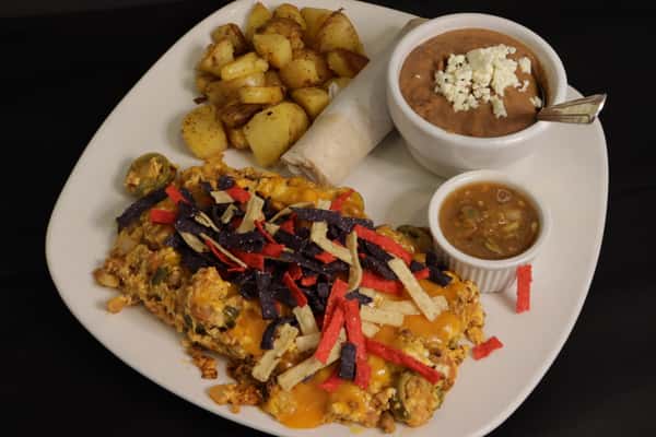Migas with Chorizo