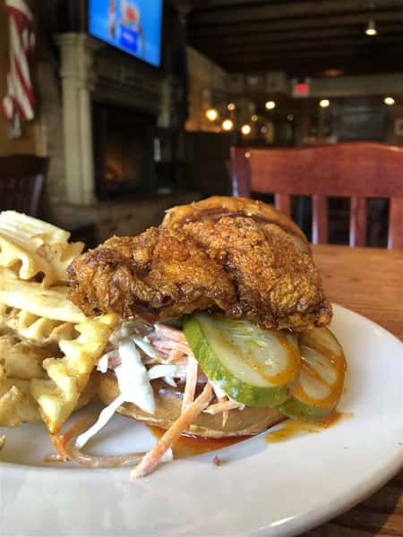 Nashville Hot chicken sandwich