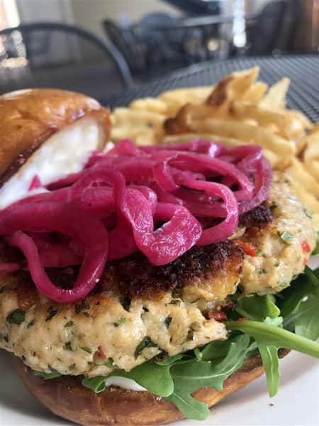 Salmon Burger