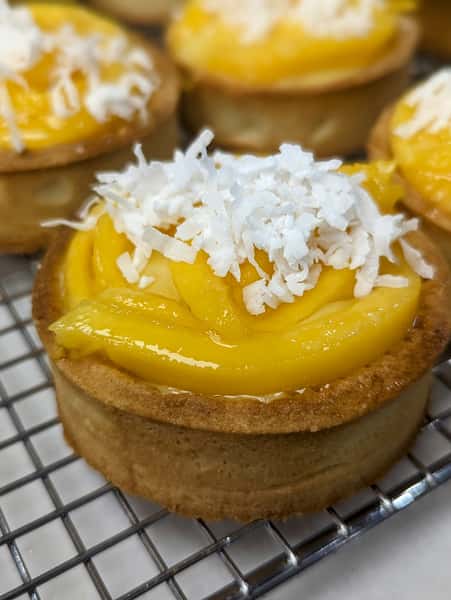 Mango Coconut Tart