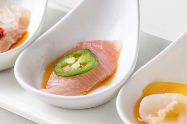 Yellowtail Sashimi w/ Jalapeño