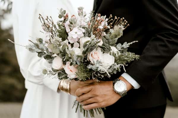 bride and groom