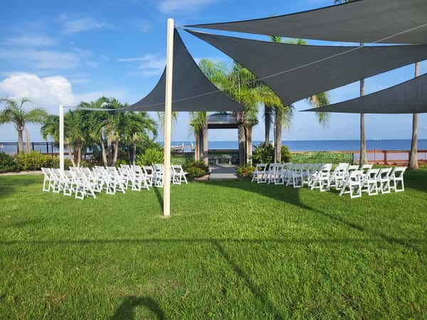 lawn wedding