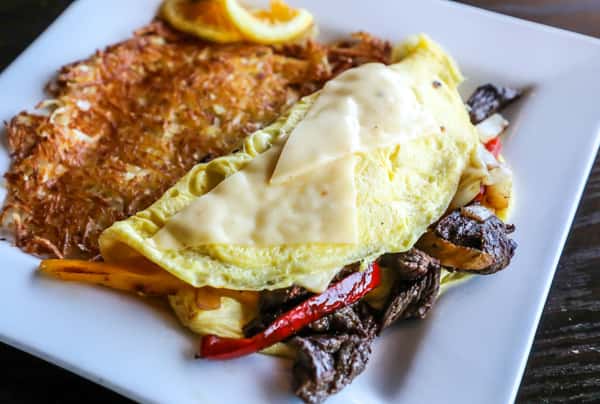 Steak Fajita Omelette