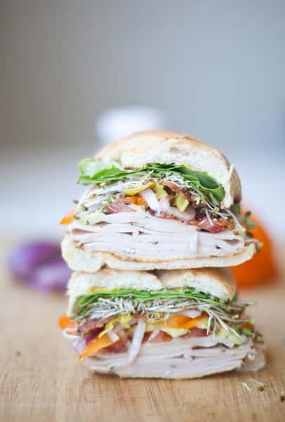 Hand-Carved Turkey & Cheese Sub