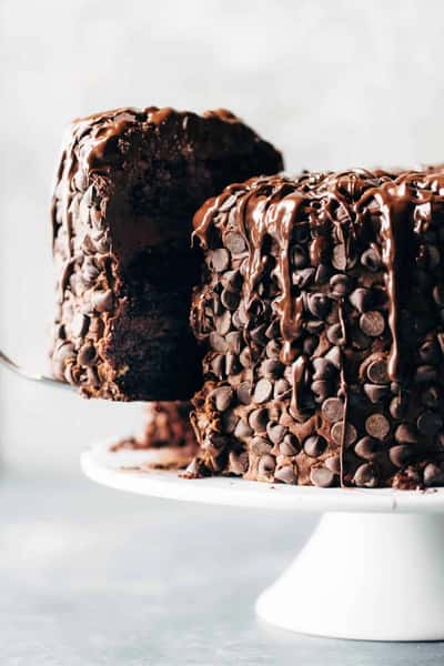 Loaded Double Chocolate Cake