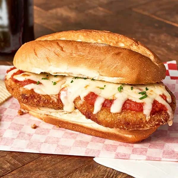 Chicken Milanesa Parmesan Sub