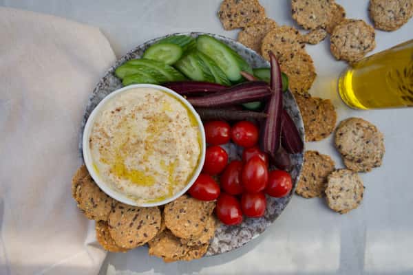 hummus platter