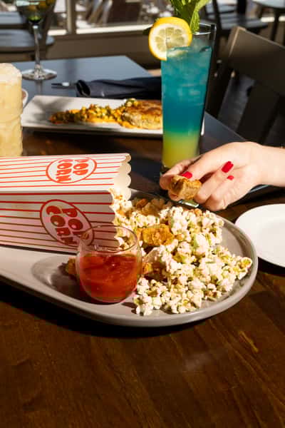 Truffle Popcorn Chicken