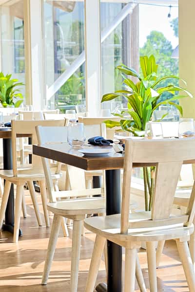table and chairs